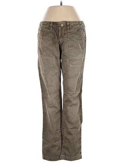 Pre-owned Current Elliott Casual Pants In Brown