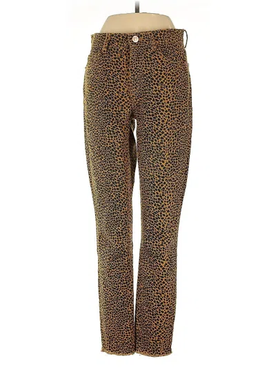 Pre-owned Current Elliott Casual Pants In Gold