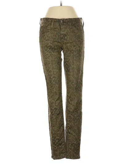 Pre-owned Current Elliott Casual Pants In Green