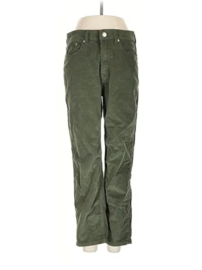 Pre-owned Current Elliott Casual Pants In Green