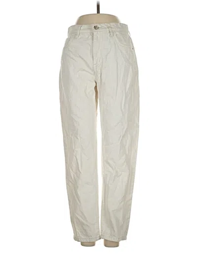 Pre-owned Current Elliott Casual Pants In Ivory