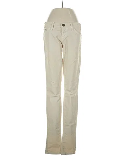 Pre-owned Current Elliott Casual Pants In Ivory