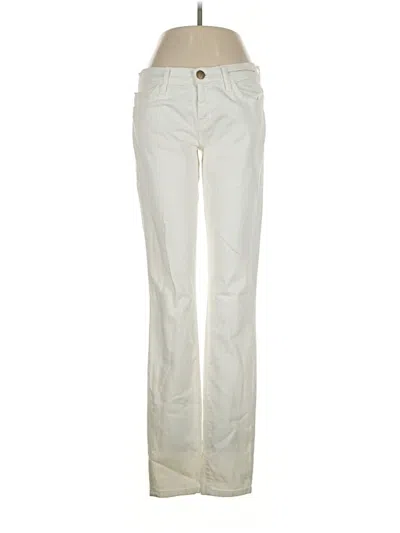 Pre-owned Current Elliott Casual Pants In Ivory