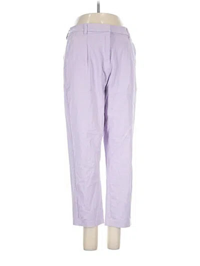 Pre-owned Current Elliott Casual Pants In Purple
