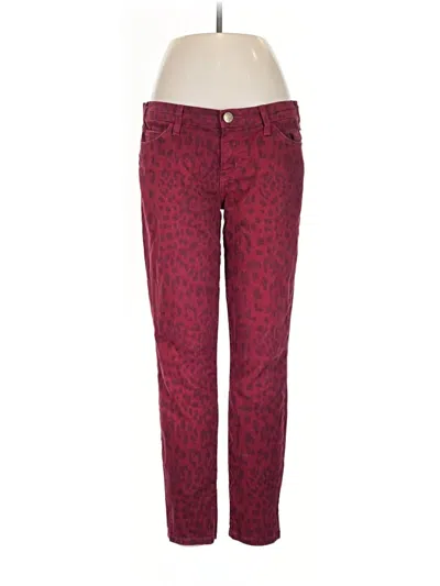 Pre-owned Current Elliott Casual Pants In Red