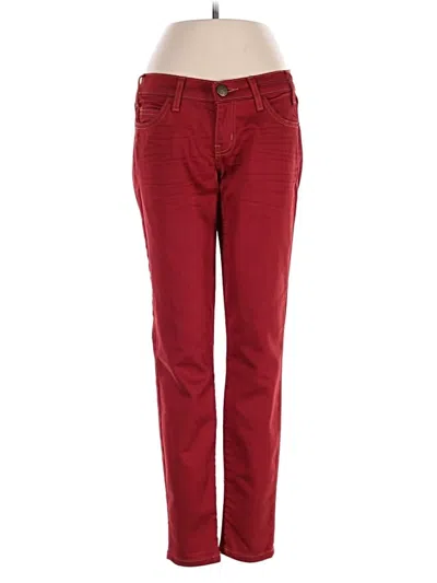 Pre-owned Current Elliott Casual Pants In Red