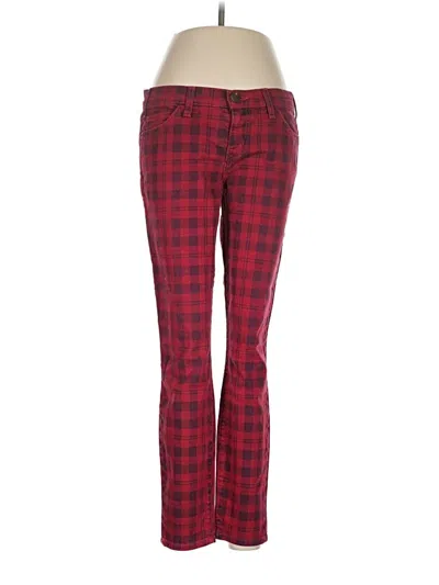 Pre-owned Current Elliott Casual Pants In Red