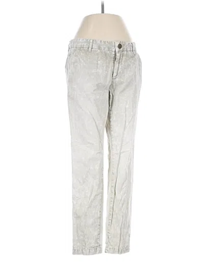 Pre-owned Current Elliott Casual Pants In Silver