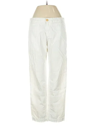 Pre-owned Current Elliott Casual Pants In White