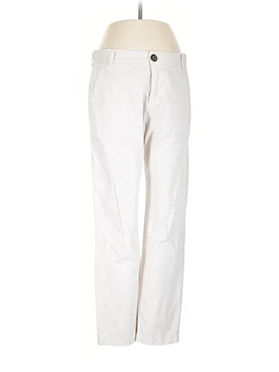 Pre-owned Current Elliott Casual Pants In White