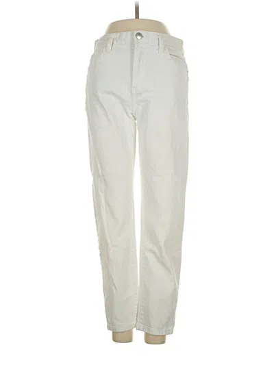 Pre-owned Current Elliott Casual Pants In White