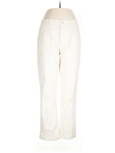 Pre-owned Current Elliott Casual Pants In White