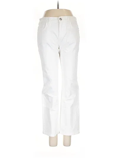 Pre-owned Current Elliott Casual Pants In White