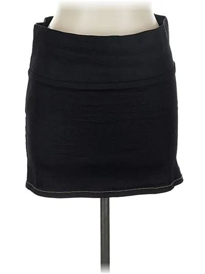 Pre-owned Current Elliott Casual Skirt In Blue