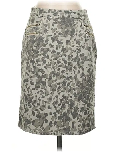 Pre-owned Current Elliott Casual Skirt In Gray