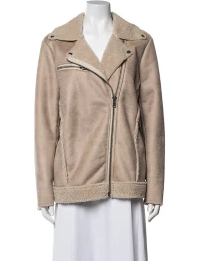 Pre-owned Current Elliott Coat In Neutrals