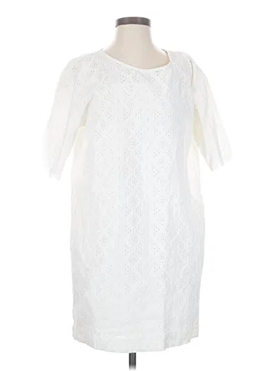 Pre-owned Current Elliott Cocktail Dress In White