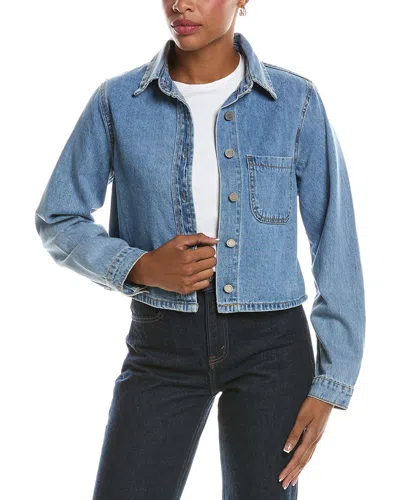 Current Elliott Current/elliott Denim Top In Blue