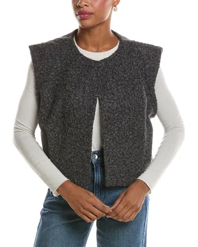 Current Elliott Current/elliott Open Vest In Gray