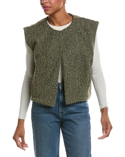 Current Elliott Current/elliott Open Vest In Green