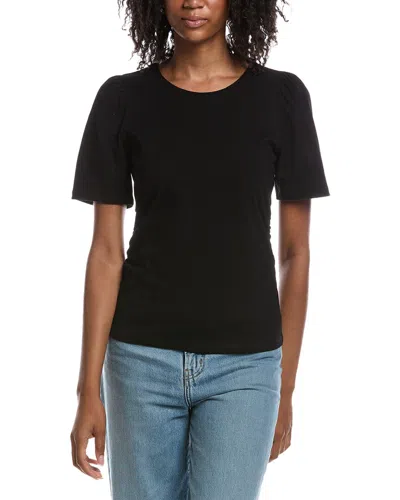 Current Elliott Current/elliott Puff Sleeve T-shirt In Black