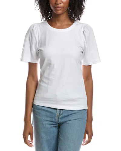 Current Elliott Current/elliott Puff Sleeve T-shirt In White