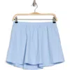 Current Elliott Current/elliott Solid A-line Skort In Blue
