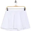 Current Elliott Current/elliott Solid A-line Skort In White