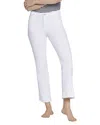 Current Elliott Current/elliott The Boulevard Optic White Bootcut Jean In White