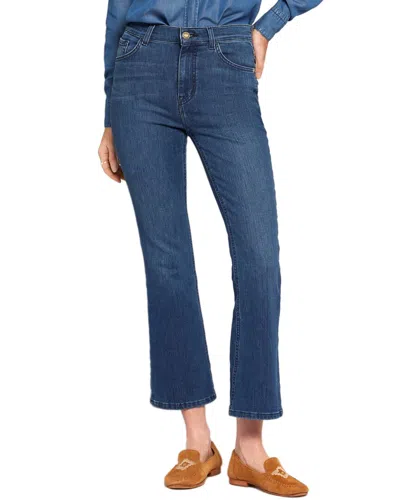 Current Elliott Current/elliott The Side Street Mariposa Straight Leg Jean In Multi