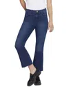 Current Elliott Current/elliott The Boulevard Zenith Wash Crop Bootcut Jean In Multi