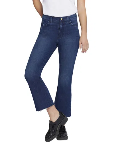 Current Elliott Current/elliott The Boulevard Zenith Wash Crop Bootcut Jean In Multi