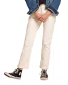 Current Elliott Current/elliott The Captain Slim Straight Trouser In Brown