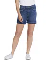 Current Elliott Current/elliott The Frolic Release Hem Denim Cutoff Shorts