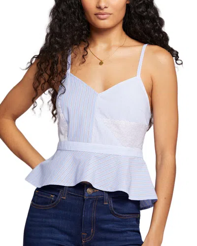 Current Elliott Current/elliott The Julienne Top In Blue