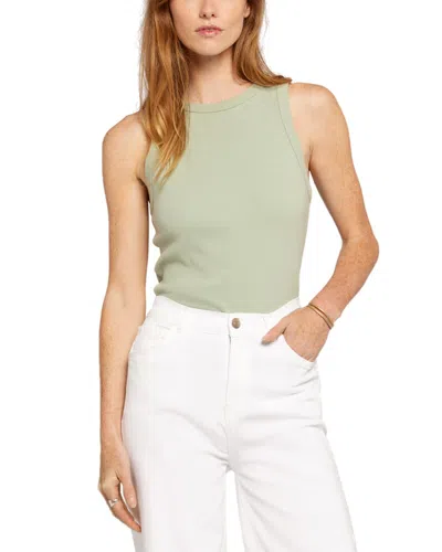 Current Elliott Current/elliott The Lola Slim Fit Tank In Green