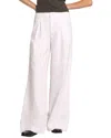 Current Elliott Current/elliott The Markey Wide Leg White Wide Leg Jean In White