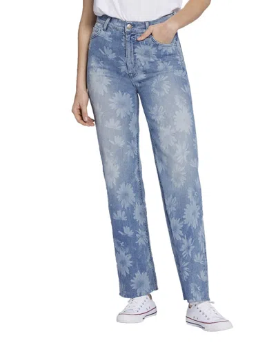 Current Elliott Current/elliott The Navigator High Waist Wide Leg Pants In Blue