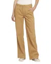 Shop Current Elliott Current/elliott The Postman Caramel Straight Leg Jean In Multi
