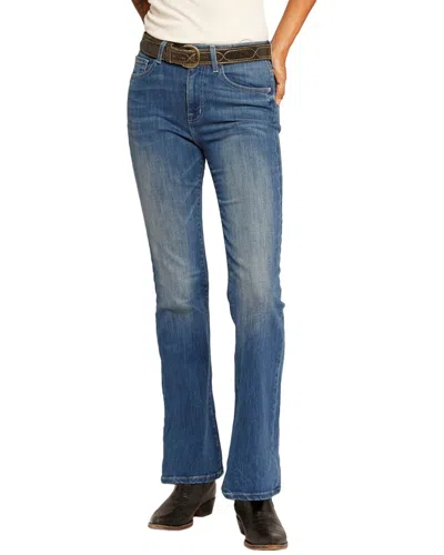 Current Elliott Current/elliott The Promenade Bay Bootcut Jean In Blue