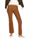 Current Elliott Current/elliott Caramel The Signature Bootcut Jean In Tan