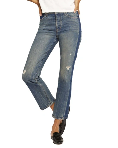 Current Elliott Current/elliott The Soulmate Wedgewood Slim Straight Jean In Blue