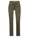 Current Elliott Current/elliott Woman Pants Military Green Size 23 Cotton