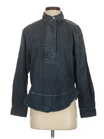 Pre-owned Current Elliott Denim Jacket In Blue