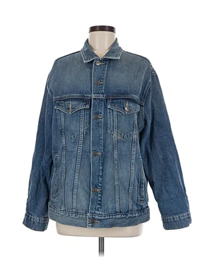 Pre-owned Current Elliott Denim Jacket In Blue