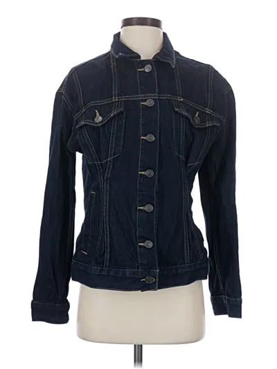 Pre-owned Current Elliott Denim Jacket In Blue