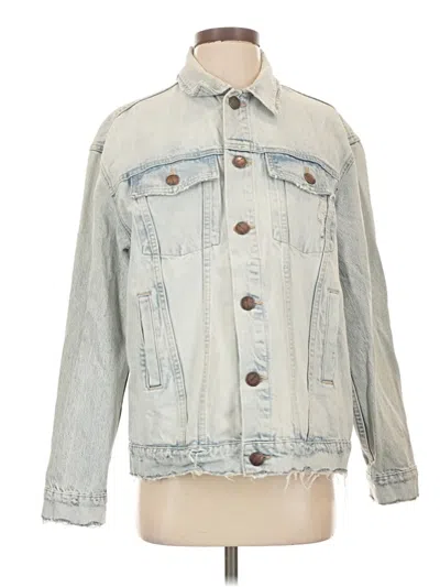 Pre-owned Current Elliott Denim Jacket In Blue
