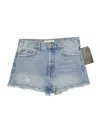 Current Elliott Denim Shorts In Blue
