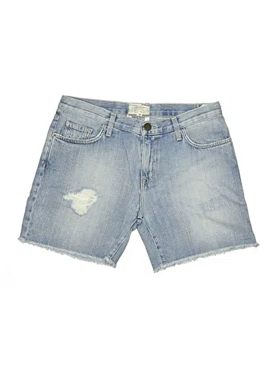 Pre-owned Current Elliott Denim Shorts In Blue