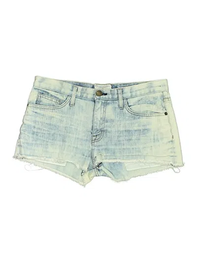 Pre-owned Current Elliott Denim Shorts In Blue
